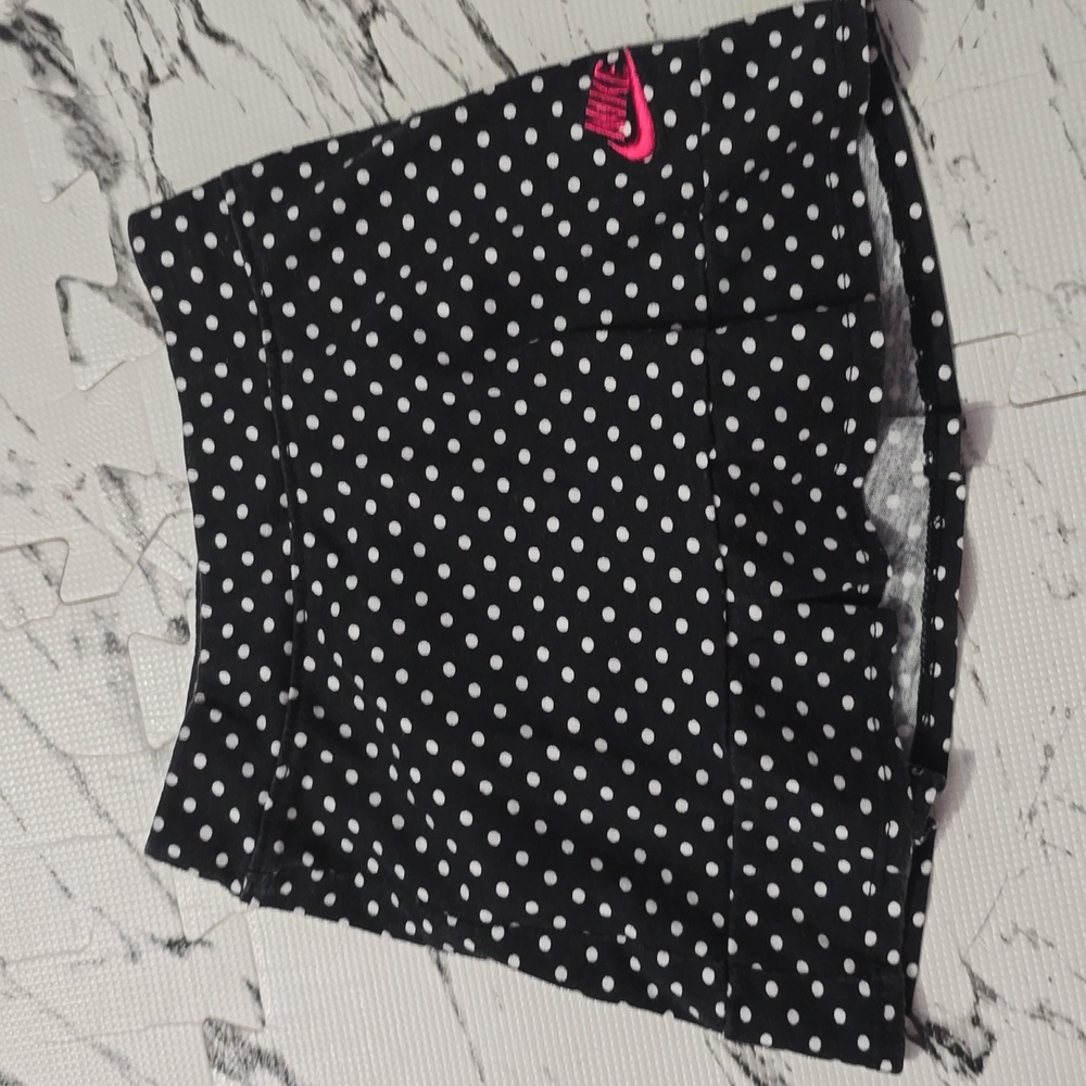 Nike Kids Black Polka Dot Skirt